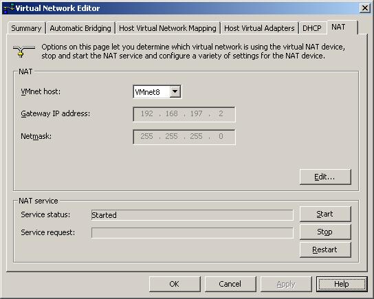 Vmware Server Nat Configuration Virtuatopia