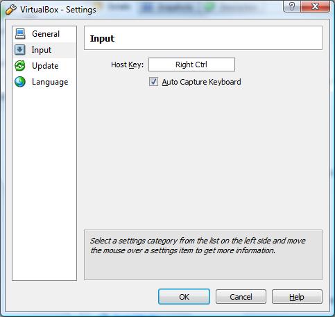 what is the host key virtualbox