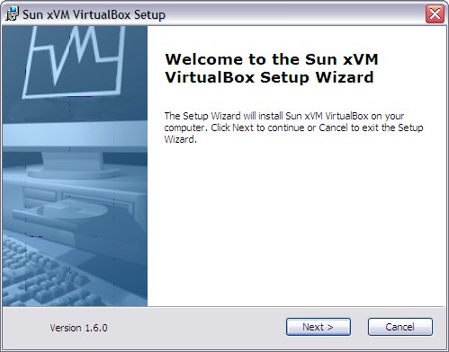 Running the VirtualBox Windows Installer