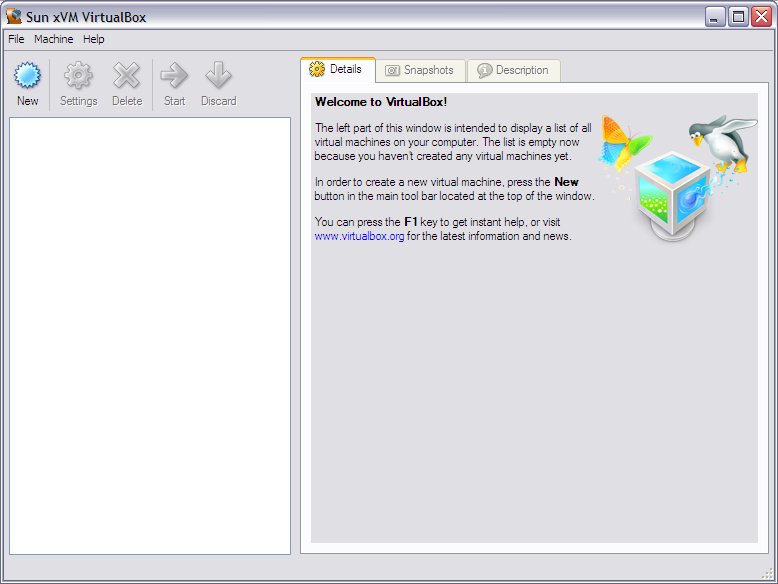 VirtualBox running on Windows
